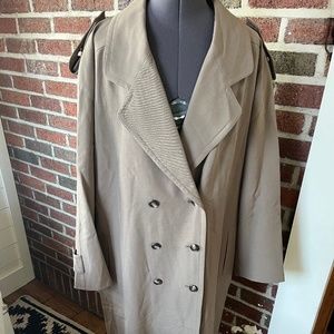 Vintage Marshall Field's Pure Wool Trench Coat